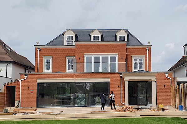 Spacious new detached house in Kingston.
