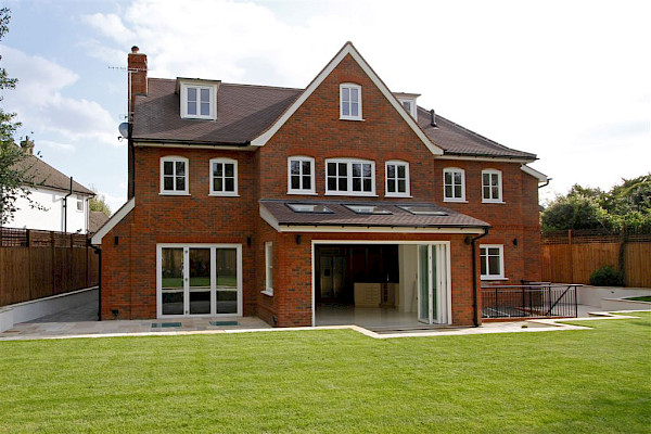 New luxury detached house in SW London.
