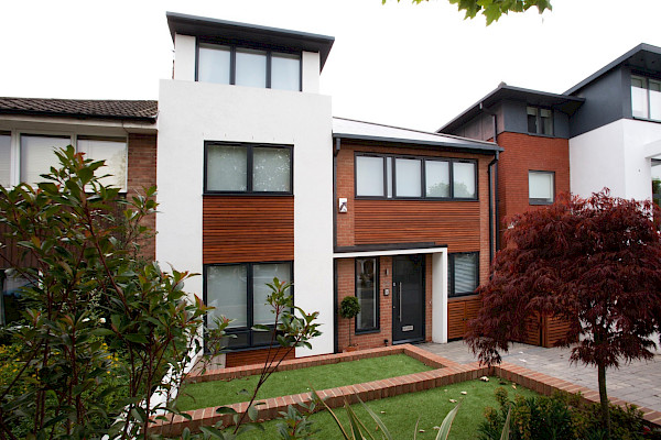 New modern house in Sudbrooke Road.