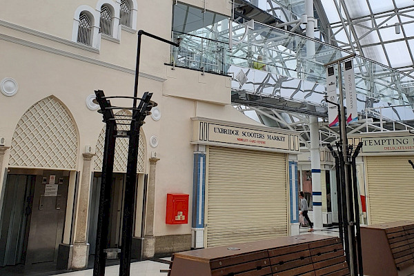 West London shopping mall redesign.