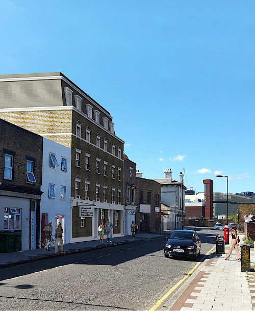 New large HMO behind Stratford Olympic Park.