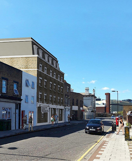New large HMO behind Stratford Olympic Park.